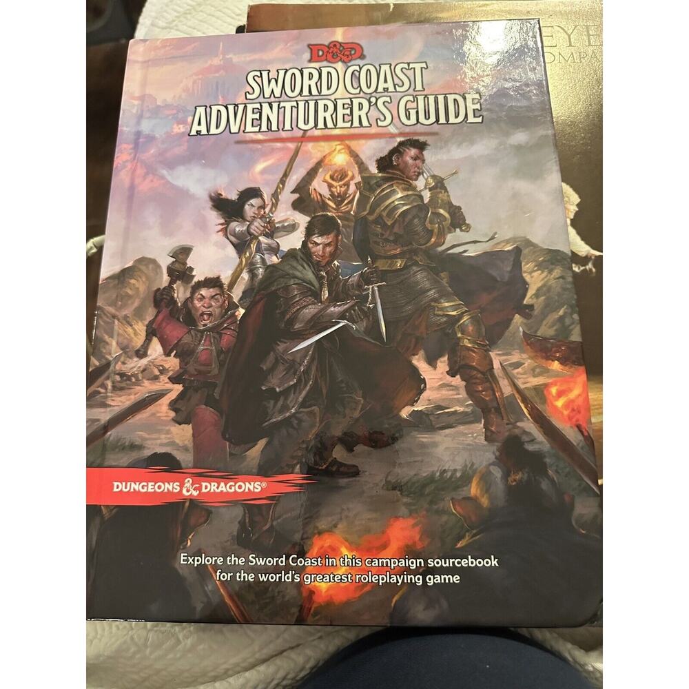 D D Sword Coast Adventure Guide - Hard‎ Cover Dungeons & Dragons